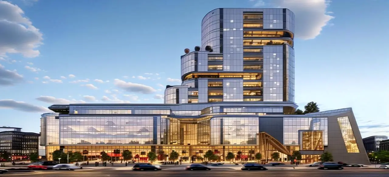 Le centre commercial et tertiaire